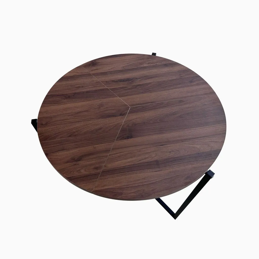 43" Folding Table Multi-Use in Walnut