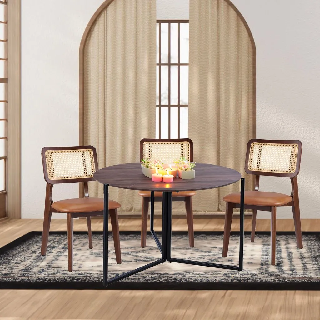 43" Folding Table Multi-Use in Walnut